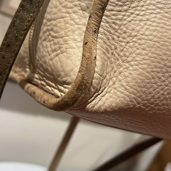 See By Chloe Off White Leather Handbag Crossbody EUC - Picture 7 of 17